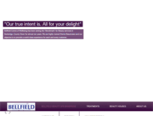 Tablet Screenshot of bellfieldcw.com